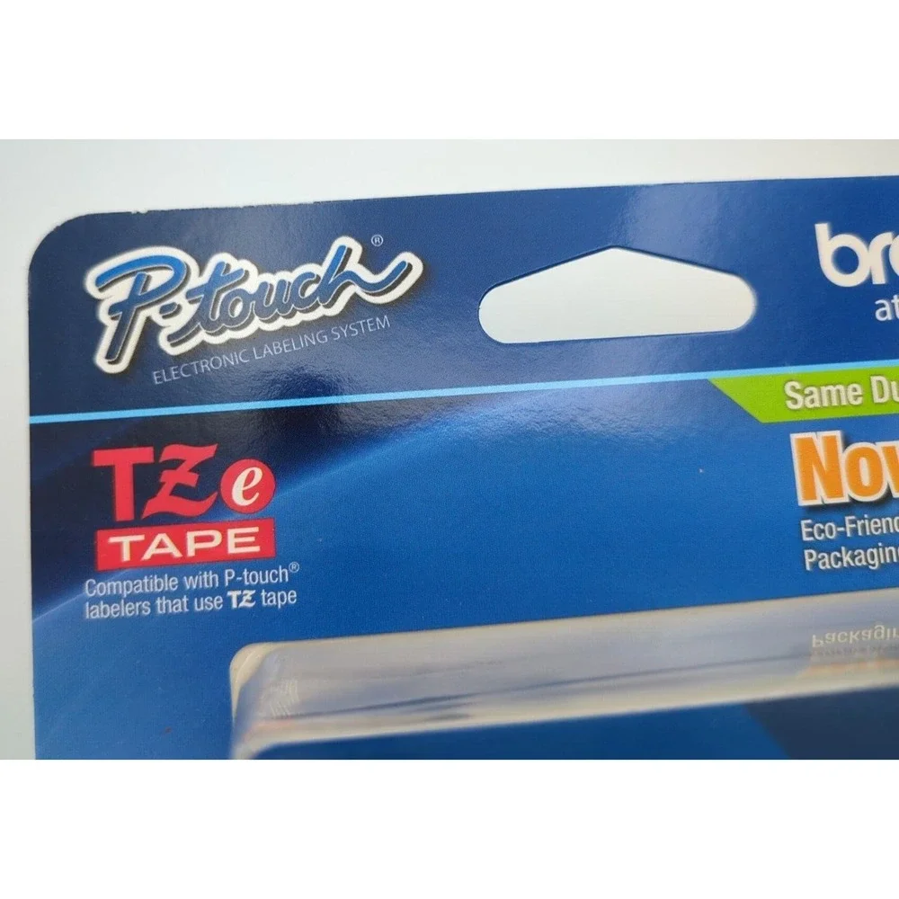 Brother‎ TZe-251 Laminated Tape Black Print On White Tape 1